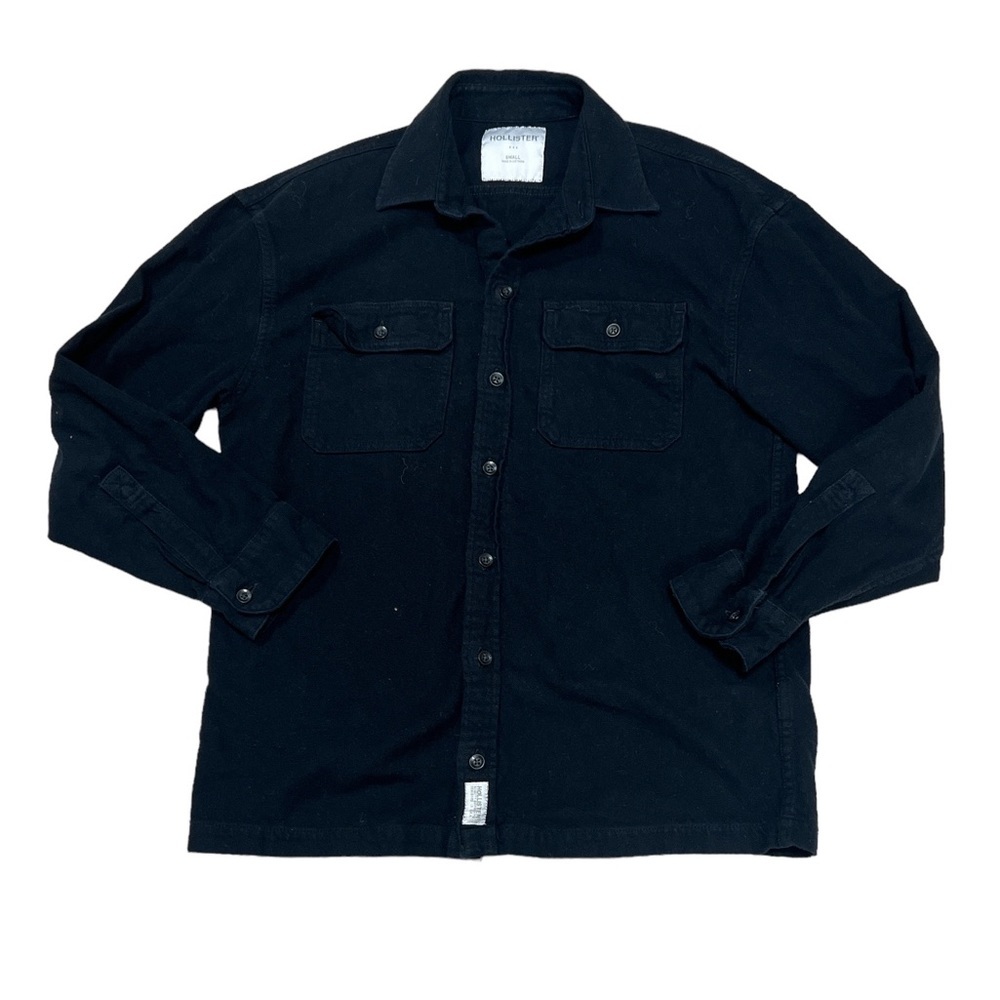 🔵Hollister Men's Button Down Shacket Like Shirt Size S